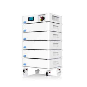High Voltage Solar Energy Storage System 102.4V 100Ah Stackable All In One 61.44V 61.44Kwh