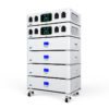 Stackable 51.2V 10Kwh Power System Solar Energy System All in One 18.84Kwh 37.68Kwh 56.52Kwh