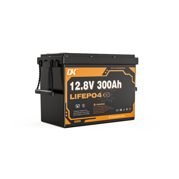 12.8V 300h Lifepo4 Rechargeable Li-ion Energy Storage Battery LFP 12V 300Ah Deep Cycle Lithium Battery Pack
