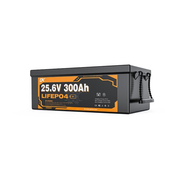 Lifepo4 Battery 25.6V 300h 7.68Kwh Solar Energy Storage Lithium Ion Phosphate Battery Pack