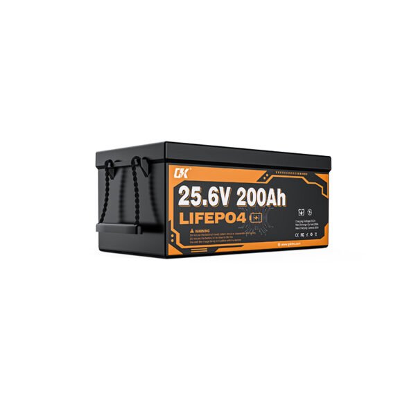 Deep Cycle Lifepo4 Battery 25.6V 200h 5.12Kwh Solar Energy Storage Lithium Ion Phosphate Battery Pack - Image 3
