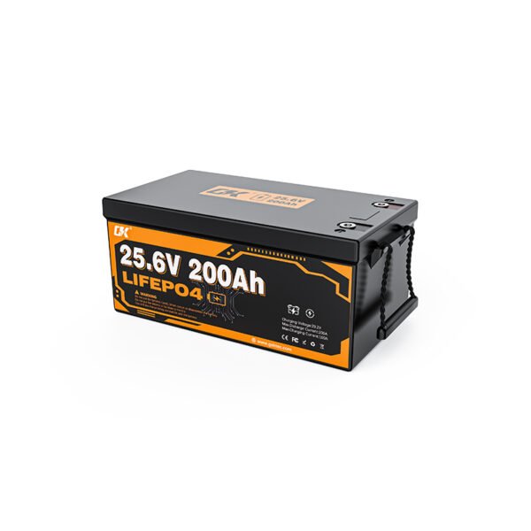 Deep Cycle Lifepo4 Battery 25.6V 200h 5.12Kwh Solar Energy Storage Lithium Ion Phosphate Battery Pack - Image 2