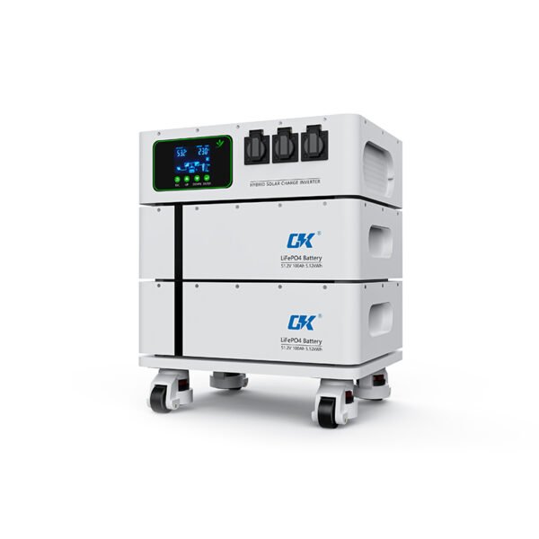 All In One Stacked ESS 51.2V 100Ah Lifepo4 Lithium Home Power System 5.12Kwh - Image 3