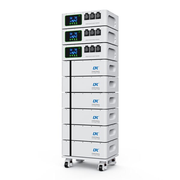 All In One Stacked ESS 51.2V 100Ah Lifepo4 Lithium Home Power System 5.12Kwh - Image 2