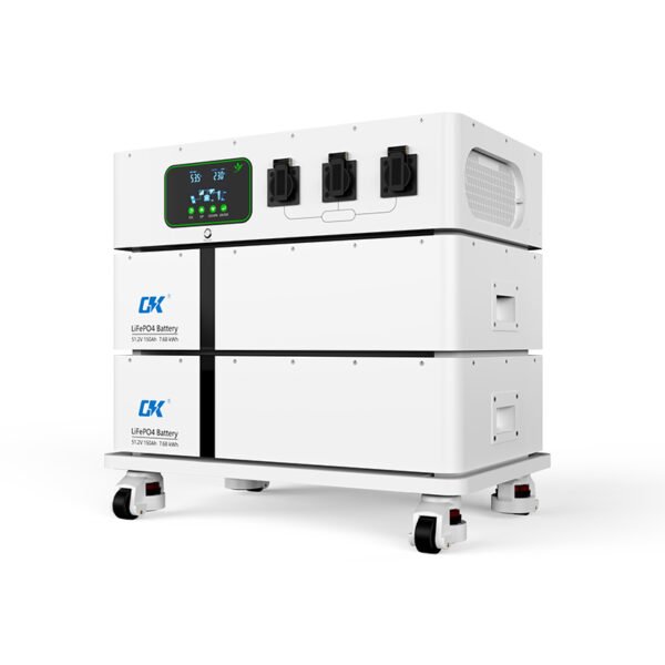 All In One Stacked ESS 51.2V 150Ah Lifepo4 Lithium Home Power System