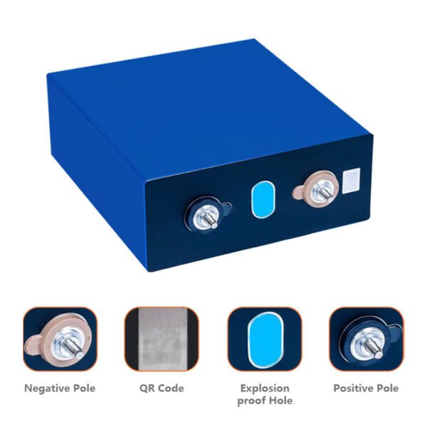 3.2V 145Ah Lifepo4 Battery REPT  Rechargeable Lithium Iron Phosphate Cell for Home Solar Energy Storage - Image 3